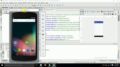 run android apps on android studio