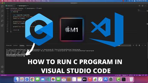 run c program in vs code mac