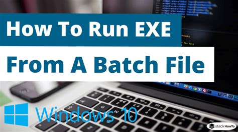 run exe from batch file