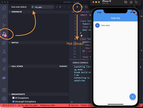 run flutter app on ios device windows