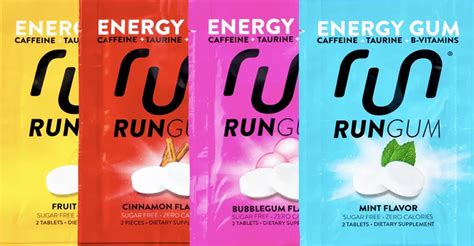 Run Gum Flavors
