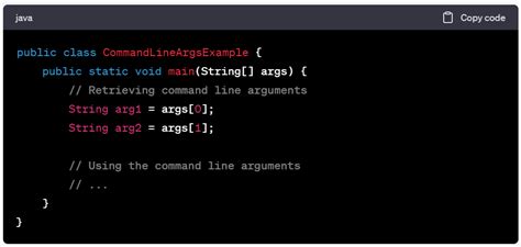 run java application from command line with arguments
