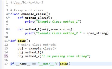 run method in python class