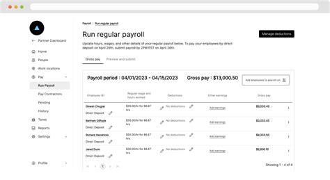 run payroll log in