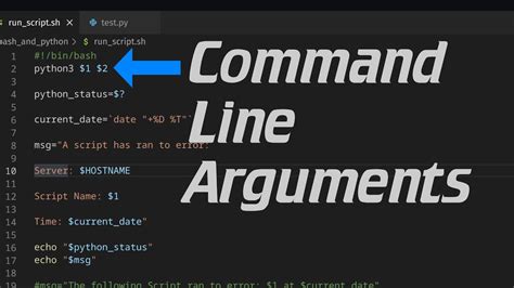 run python script from command line in background