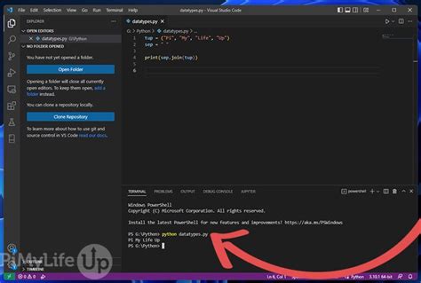 run python script in visual studio 2022