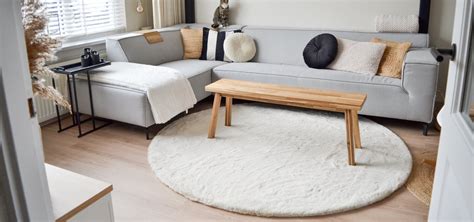 DEARJY Runder Teppich,Moderne abstrakte blau grün Gold