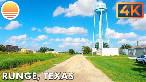 Map of Runge, TX, Texas