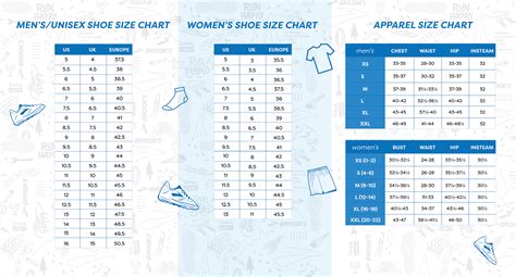 Runner Shoe Size Guide