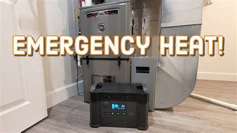 Running Boiler Off Generator