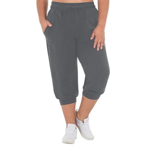 Running Capris Plus Size