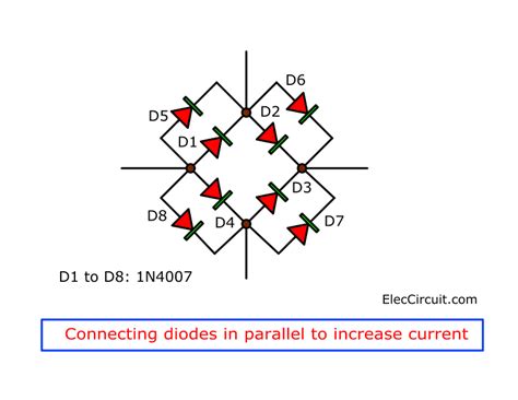 Running Diodes In Parallel