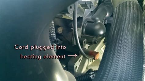 Running Engine With Block Heater Plugged In