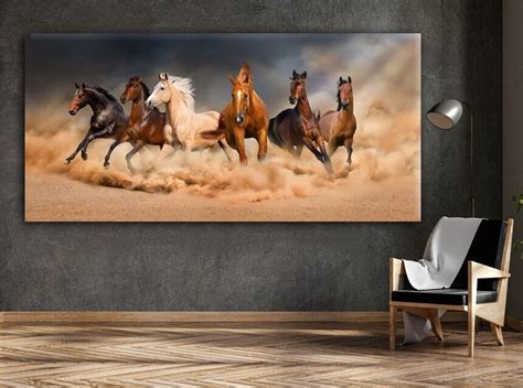 Running Horse Canvas