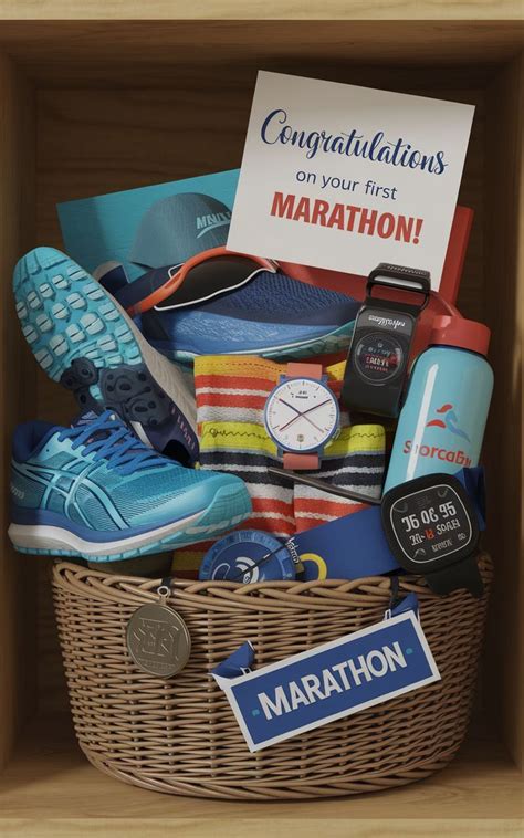 Running Marathon Gift Basket