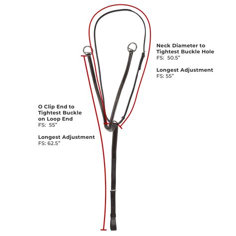 Running Martingale Size Chart