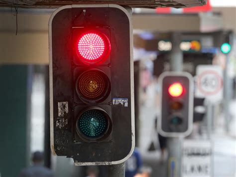 running red light demerit points wa