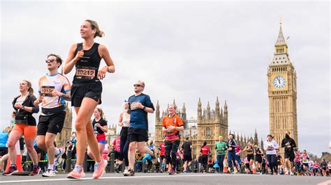 running the london marathon