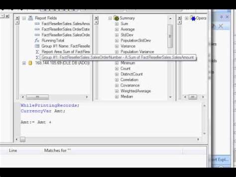 running total conditional formula in crystal report