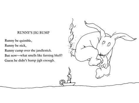 Runny Babbit Poems Printable