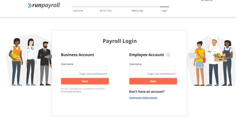 runpayroll.adp.com website