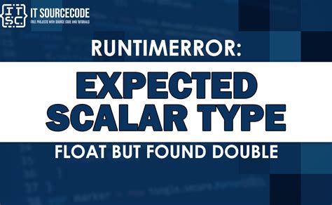 Runtimeerror Expected Scalar Type Double But Found Float Dgl