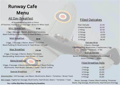 runway cafe ashbourne