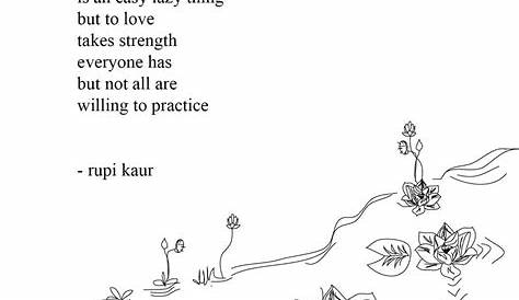 Rupi Kaur Love Poems (Amazing, Lovely Poem Collection)