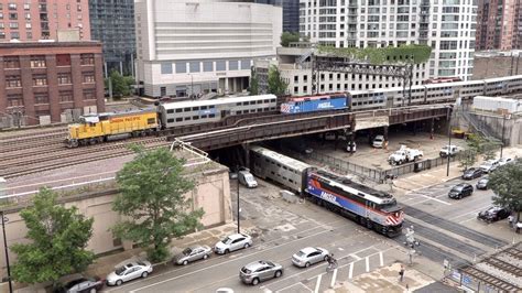 Metra Morning Rush Hour TimeLapse, Chicago YouTube