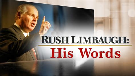 Rush Limbaugh Last Words Revealed