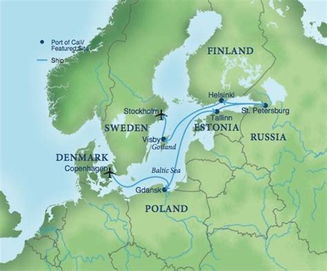 russia and baltic sea cruise