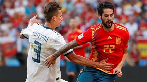russia vs spain 2018 world cup