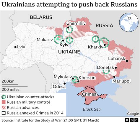 russia vs ukraine war map interactive