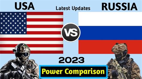 russia vs usa military power 2023