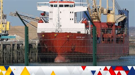 russian cargo ship seized