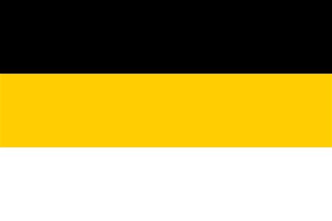 russian empire black yellow white flag