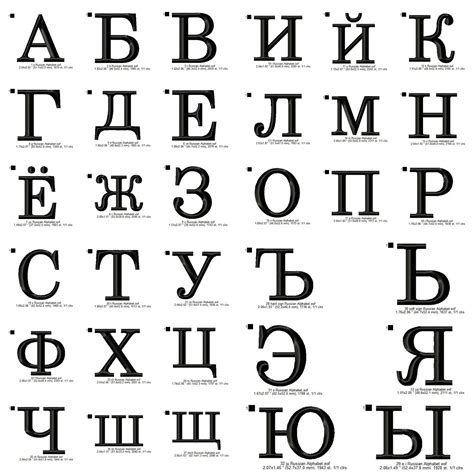 russian letters copy and paste