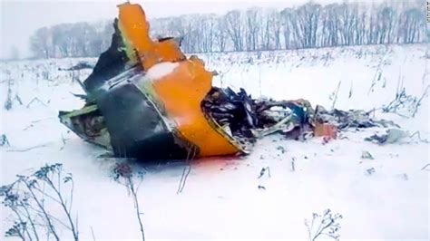 russian military jet crashes
