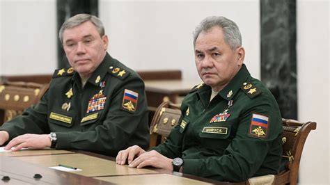 russian minister of defense sergei shoigu