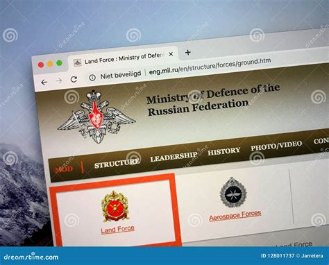 russian ministry of defense website