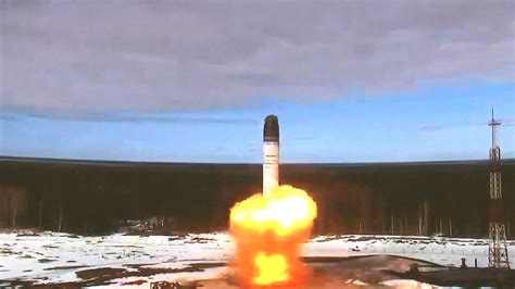 russian nuclear missile launch