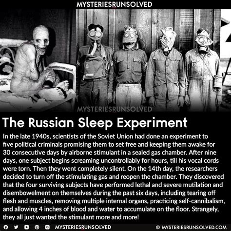 russian sleep experiment full story