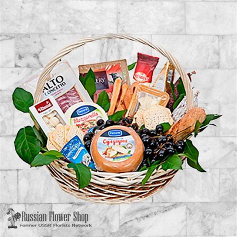 russian themed gift basket