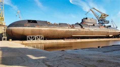 Russian Typhoon Class Submarine
