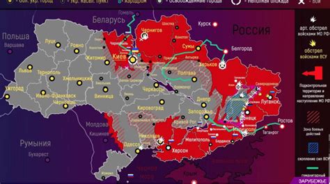 russo ukrainian war map