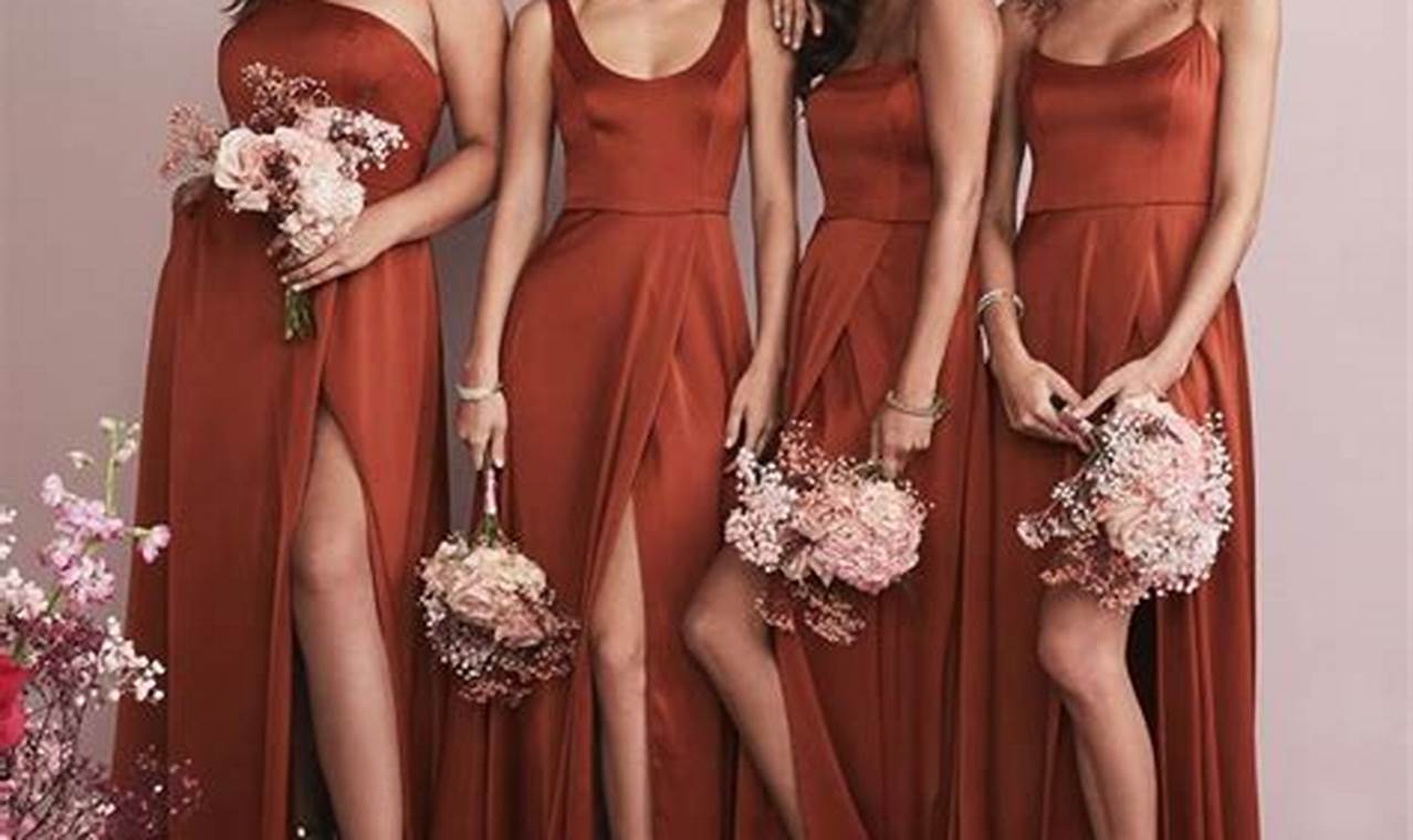Rust Bridesmaid Dresses: Timeless Elegance for Your Special Day