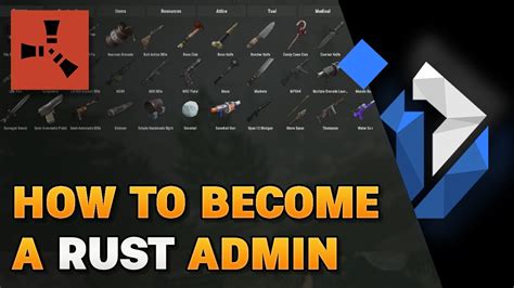 rust console commands spawn items