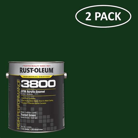 rust oleum forest green