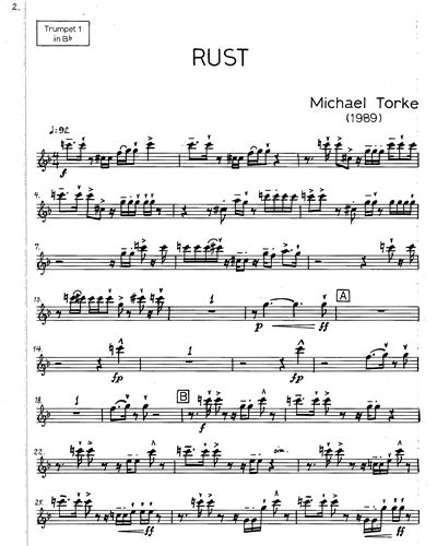 rust songs on trumpet