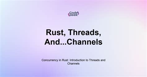 Rust Thread Join All